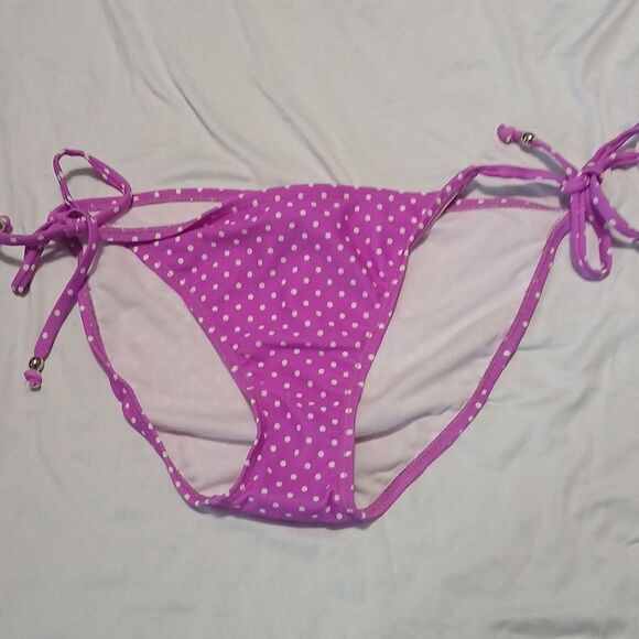 Ingear purple white polka dot bikini Sz M NWT - Picture 5 of 9
